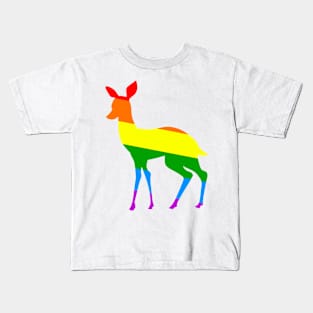 Raindoe (Rainbow Doe) Kids T-Shirt